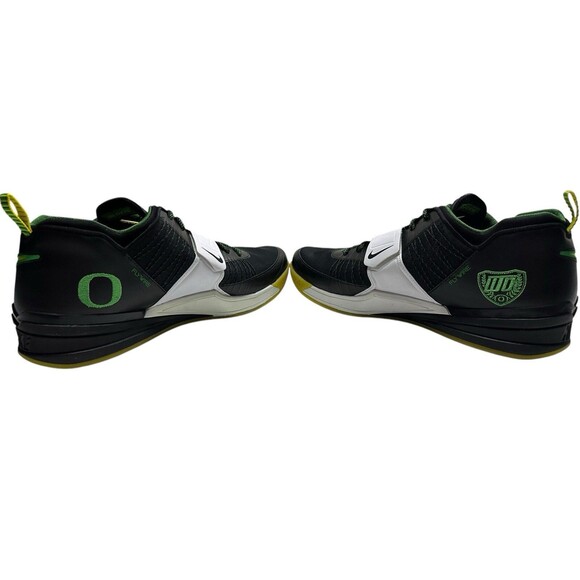Men\'s Nike Zoom Revis Trainer Oregon Ducks Promo Sample Size 14 Black/Yell/Green